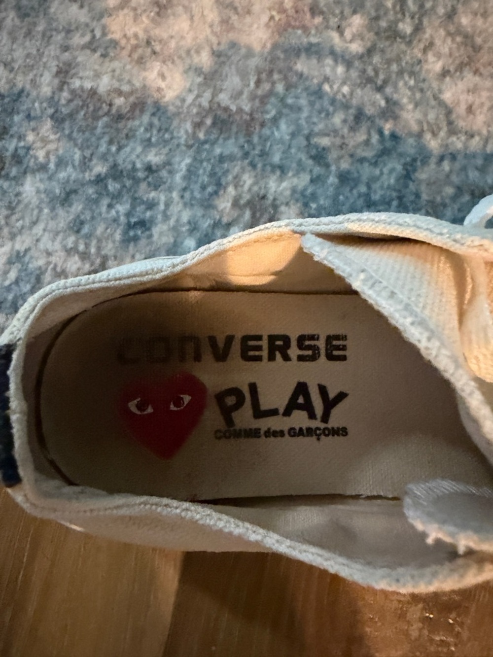 Comme des Garçons PLAY x Converse Chuck 70 Low size women’s 8 - Picture 9 of 11